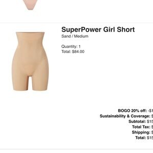 Honeylove Tan Shapewear Shorts Seamless Supportive Design